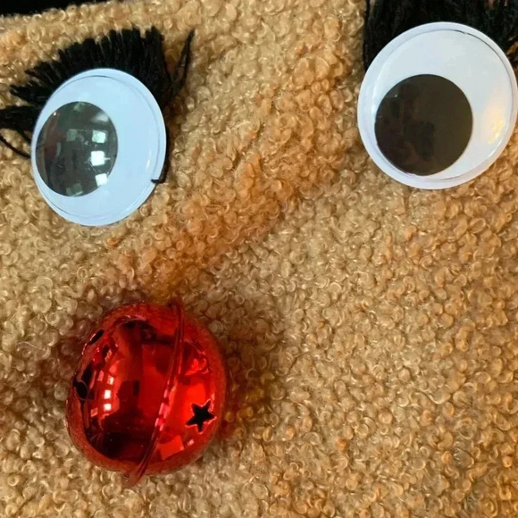 No Boundaries Velvet Reindeer Jumpsuit Black Size XXL (19 Juniors) Christmas - Picture 4 of 8